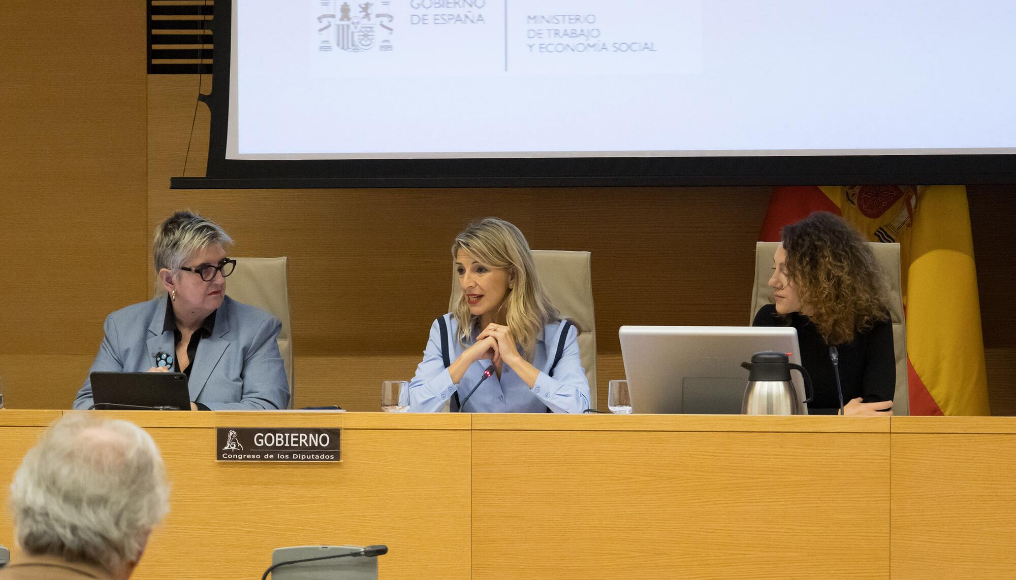 Yolanda Díaz comisión Trabajo